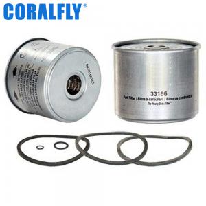  TS 16949 Wix 33166 Fuel Filter For Truck Warranty 1 Year Manufactures