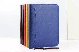  high quality leather portfolio with notepad Organizer with Letter Pad Leather Executive Zi Manufactures