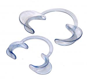  Clear Plastic Dental Teeth Whitening Cheek Retractor Mouth Opener C Type Manufactures