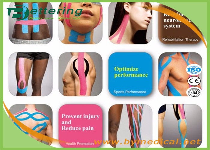 Sports Safety Kinesiology Physiotherapy Tape Health Care Waterproof Pure Cotton Material