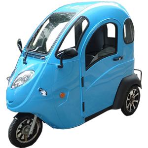  Passenger Plastic Cabin 3 Wheel Electric Tricycle 140kg Loading Manufactures