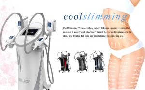  Double Chin Removal Aesthetic Laser Machine With Four Handles Cryo Therapy Manufactures