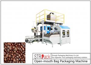  5kg Coffee Beans PE Open Mouth Bagging Machine 0.7Mpa 380V 50Hz Manufactures