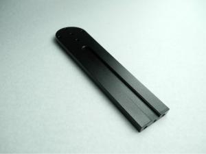  High speed Machining - Turning Black anodized CNC Aluminum Parts Manufactures