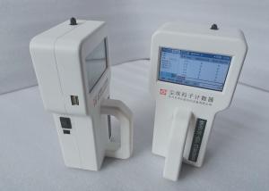  4.3'' Touch Screen Handheld Particle Counter In Cleanroom Of Pharma Factory Manufactures