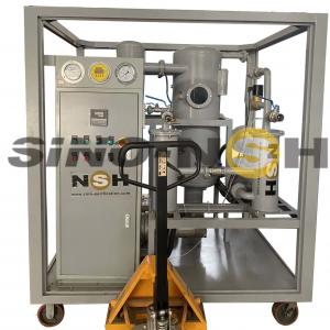 China 1 μm Fineness Vacuum Transformer Oil Purifier 12000 LPH Water Removal on sale