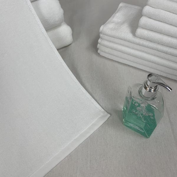 Quality Woven 34x75cm White Terry Cloth Towels for sale