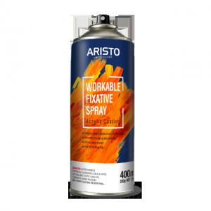  Concentrated Nozzle Workable Fixative Spray Male Valve Aristo 400ml For Canvas Manufactures