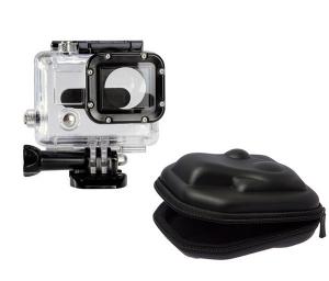  Portable GoPro Small Storage Case Camera Video Bag EVA Protective Bag Case For GoPro Hero 2 3 Action Camera Manufactures