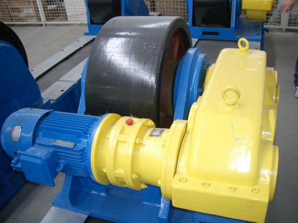 Quality 220000 Ibs Bolts Fixed Adjustment Conventional Pipe Welding Rollers Synchronous Control Drive for sale