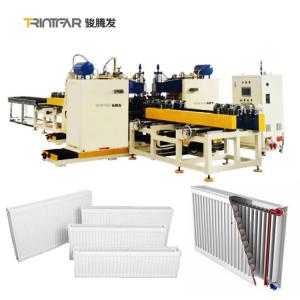  Power Transformer Automatic Welding Machine Pressed Steel Radiator Panel Production Line Manufactures