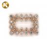 Buy cheap Charm Women'S Metal Shoe Buckle Accessory 70*45mm Size Vintage Style from wholesalers