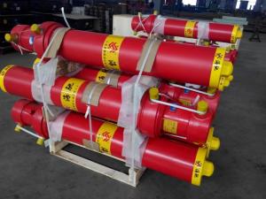  HYVA hydraulic tipping system hydraulic cylinder for dump truck with supperior quality FC 169 Manufactures