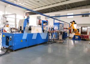 China Cable Winding And Shrink film Packing Machine With Cable Coil Palletisers Stacks on sale