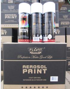  MSDS Acrylic Spray Paint Semi Matt White Aerosol Spray Paint For Wood Plastic Manufactures