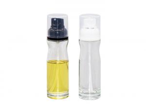 China Refillable Food Grade Oil Sprayer Bottle 200ml Glass Mister Bottle For Cooking on sale