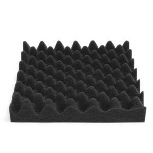 China 500x500x50mm Egg Crate Acoustic Foam Sound Insulation Multiscene on sale