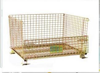 Quality Hot selling Welded Mesh Box Metal Bin Storage Container For Industrials for sale