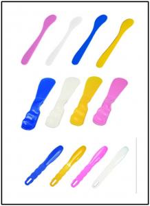  Colorful Dental Plastic Spatula For Impression Material Alginate 3 Sizes Available Manufactures