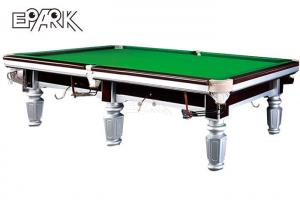  oak Amusement Game Machines Billiard Pool Table With Automatically Ball Return System Manufactures