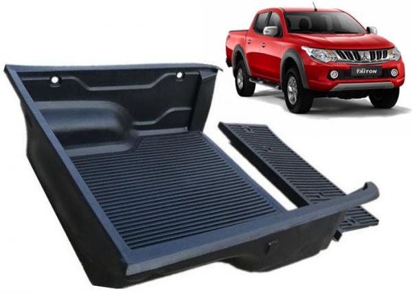 Quality Mitsubishi Triton L200 2015 2018 Trunk Bed Liner , Rear Cargo Auto Floor Mats for sale