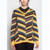 Buy cheap Silk Slant Colorful Striped Sweater , Knitted Striped Coloured Jumper from wholesalers