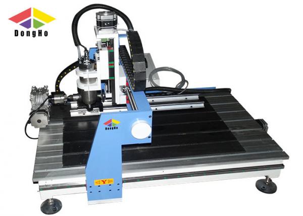 Quality 4 axis Rotary Axis Small CNC Milling Router Machine For Cylinder Carving for sale