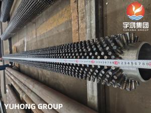  Seamless Carbon Steel Studded Finned Tube ASTM A213 T11 T22 T5 T9 T91 Manufactures