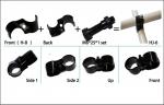High Intensity Metal Flexible Pipe Connectors / Pipe Metal Joint for Pipe Rack