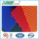 Basketball / Volleyball / Tennis Court Interlocking Rubber Floor Tiles 304.8×304