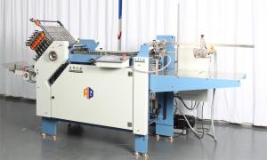 China Commercial Electric Paper Folding Machine With 14 Buckle Plate 180m / Min on sale