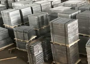  Heavy Duty 824mm 30X4 Steel Grating Panels Floor Forge Walkway Galvanised Steel Grating Manufactures