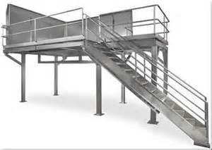 steel structure platform mezzanine floor for site office using