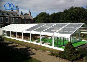  Commercial Frame Party Marquee Tents , White Heavy Duty Outdoor Party Canopy Manufactures