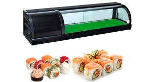  Counter Top Sushi Showcases Commercial Freezer Refrigerator 4 - 8 Degree Manufactures