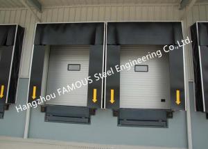  Commercial  PVC Loading Dock Doors With Folding Rubber Seal For Logistic Unloading Platform Use Manufactures