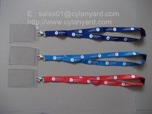  Lanyard factory wholesaler of ID name badge holder lanyards, Manufactures