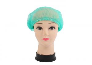 China Disposable Women Surgical Nurse Non Woven Clip Caps For Long Hair Protecting on sale