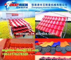  Popular, huge market potential, plastic pvc roof tile production line Manufactures