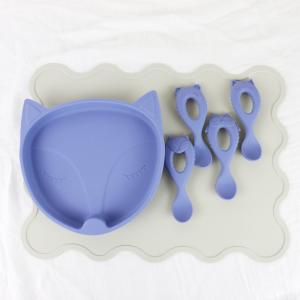  Colorful Personalised Silicone Placemats Eco Friendly For Toddler Baby Manufactures