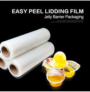 China PA/EVOH/PE High Barrier Lidding Film Roll For Sealing Trays Flexible Film Packaging on sale
