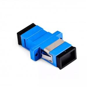  Customized Fiber Optical Adapter , SC SM Duplex Adapter Without Flanger Type Manufactures