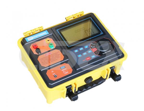 Quality FFT AFC Double Clamp Grounding Resistance Tester For Soil Resistivity Testing for sale