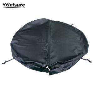 China Excellent Material round black spa cover encasing the skin  for hot tub wooden and inflatable spa cover on sale