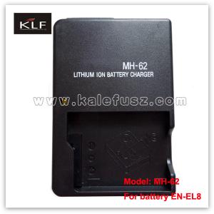 China Digital Camera Battery Charger MH-62 For Nikon Battery EN-EL8 on sale