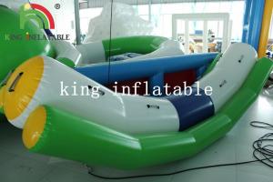  Outdoor Summer Water Games White / Green Blow Water Seesaw PVC Toy For Kids And Adults Manufactures