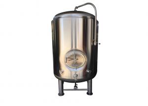 Stainless Steel 20BBL Home Brew Tanks Cooling Double Jacket / Mirror Polished Surface
