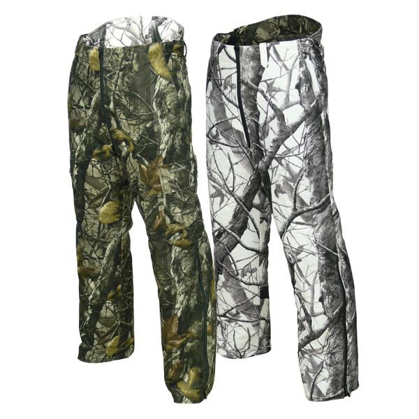 Quality Outdoor Camouflage Hunting Suit Reversible Waterproof Camo Hunting Pants for sale