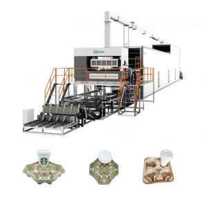  Food Package Pulp Tray Making Machine For Egg Trays Boxes / Fruit Trays Manufactures