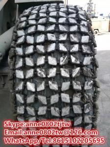 China Tire protecting chain for 23,5R25 tyres for hard rocky terrain on sale